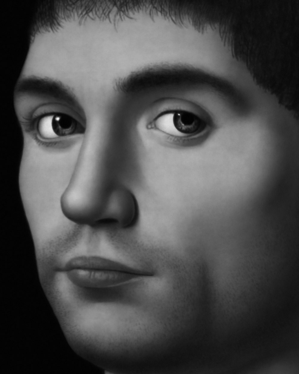 Simone Schiesari, Ritratti di giovani uomini e giovani donne #1, 2009, 40×50 cm. Courtesy of the author